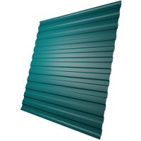 Профнастил МП10 0,4 мм, водная синь (RAL 5021)