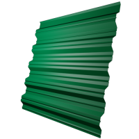 Профнастил НС35 0,45 мм, зеленый (RAL 6037)