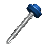 Саморез по металлу 4.8х19 мм Окрашенный
