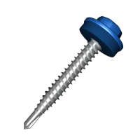 Саморез к деревянным конструкциям 4.8х28 мм Окрашенный
