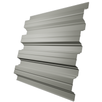 Профнастил Н75 0,5 мм, белый (RAL 9010)