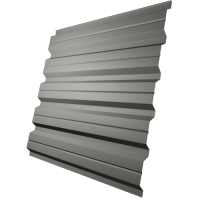 Профнастил МП35 0,45 мм, транспортно серый (RAL 7042)