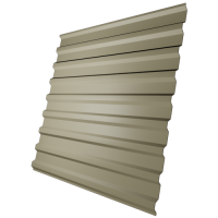 Профнастил С20 0,4 мм, бежевый (RAL 1001)