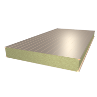 Сэндвич-панель стеновая с пенополиизоциануратом (ПИР/PIR) Светлая слоновая кость (RAL 1015)