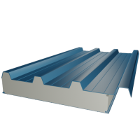 Сэндвич-панель кровельная с пенополистиролом (ППС) 200 мм