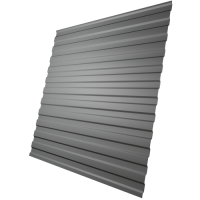 Профнастил МП10 0,4 мм, сигнально серый (RAL 7004)