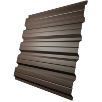 Профнастил МП35 0,45 мм, шоколад (RAL 8017)
