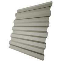 Профнастил С21 0,45 мм, светлая слоновая кость (RAL 1015)