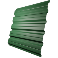 Профнастил МП35 0,45 мм, лиственно-зеленый (RAL 6002)