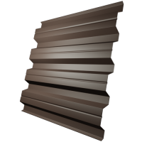 Профнастил Н57 0,55 мм, шоколад (RAL 8017)