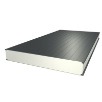 Сэндвич-панель стеновая с пенополистиролом (ППС) Антрацитово-серый (RAL 7016)