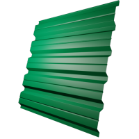 Профнастил МП35 0,45 мм, зеленый (RAL 6037)