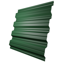 Профнастил НС44 0,5 мм, лиственно-зеленый (RAL 6002)