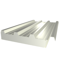 Сэндвич-панель кровельная с пенополистиролом (ППС) Серо-белый (RAL 9002)