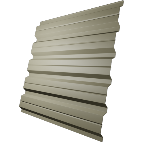 Профнастил МП35 0,5 мм, оцинкованный, Профнастил, доставка, выгодные цены