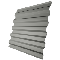 Профнастил С21 0,45 мм, сигнально серый (RAL 7004)