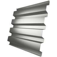 Профнастил Н80а 0,8 мм, оцинкованный