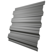 Профнастил НС44 0,5 мм, телегрей 4 (RAL 7047)