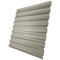 Профнастил С20 0,4 мм, светлая слоновая кость (RAL 1015)