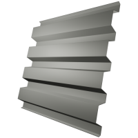 Профнастил Н80а 0,7 мм, сигнально серый (RAL 7004)