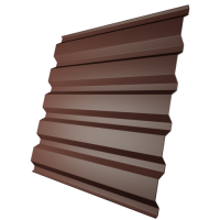 Профнастил С44 0,5 мм, оксид красный (RAL 3009)