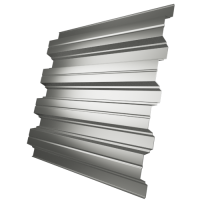 Профнастил Н75 0,45 мм, оцинкованный