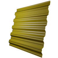 Профнастил НС35 0,45 мм, сигнально желтый (RAL 1003)