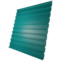Профнастил С18 0,4 мм, водная синь (RAL 5021)