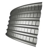 Профнастил ПГ18 0,5 мм, оцинкованный