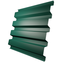 Профнастил Н80а 0,7 мм, зеленый мох (RAL 6005)