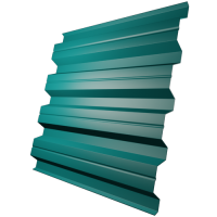 Профнастил Н57 0,55 мм, водная синь (RAL 5021)