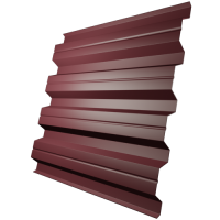 Профнастил Н57 0,55 мм, винно-красный (RAL 3005)