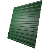 Профнастил МП10 0,4 мм, лиственно-зеленый (RAL 6002)