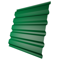 Профнастил С44 0,5 мм, зеленый (RAL 6037)
