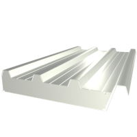 Сэндвич-панель кровельная с пенополистиролом (ППС) Сигнальный белый (RAL 9003)