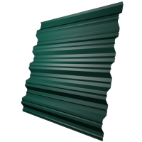 Профнастил НС35 0,45 мм, зеленый мох (RAL 6005)