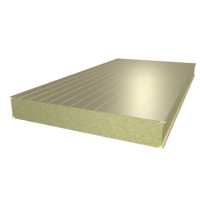 Сэндвич-панель стеновая с пенополиизоциануратом (ПИР/PIR) Слоновая кость (RAL 1014)