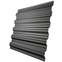 Профнастил НС35 0,45 мм, графитовый серый (RAL 7024)