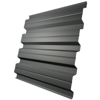Профнастил Н60 0,5 мм, графитовый серый (RAL 7024)