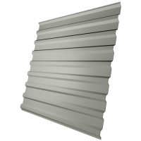 Профнастил С20 0,4 мм, белый (RAL 9010)