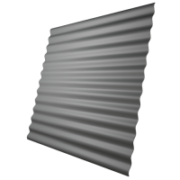 Профнастил МП18 0,45 мм, сигнально серый (RAL 7004)