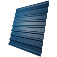 Профнастил МП20 0,45 мм, сигнально синий (RAL 5005)