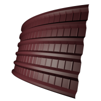 Профнастил ПГ18 0,5 мм, винно-красный (RAL 3005)