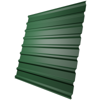 Профнастил МП20 0,45 мм, лиственно-зеленый (RAL 6002)