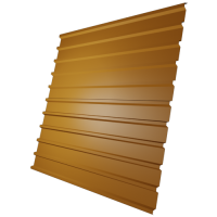 Профнастил С18 0,4 мм, оранжевый (RAL 2004)