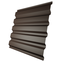 Профнастил С44 0,5 мм, шоколад (RAL 8017)