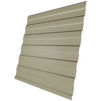 Профнастил С8 0,4 мм, бежевый (RAL 1001)