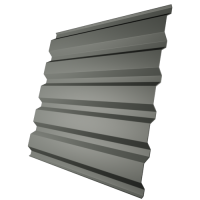 Профнастил С44 0,5 мм, транспортно серый (RAL 7042)