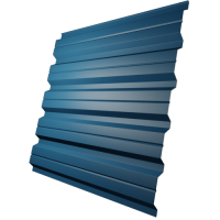 Профнастил МП35 0,45 мм, сигнально синий (RAL 5005)