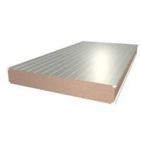 Сэндвич-панель стеновая с пенополиуретаном (ППУ/PUR) Белый (RAL 9010)